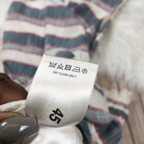 Anthropologie Women's Holding Horses‎ Fringe Stripe Dress Size 2 - Picture 5 of 6